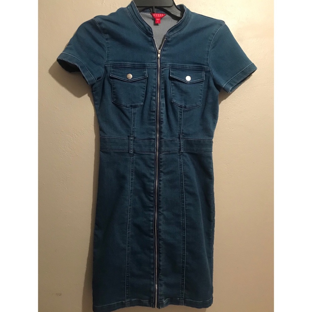 Denim guess dress